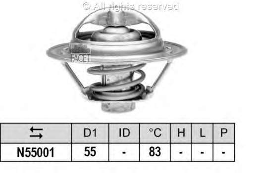 78304S Facet termostato