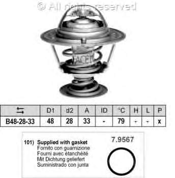 9091603112 Toyota termostato