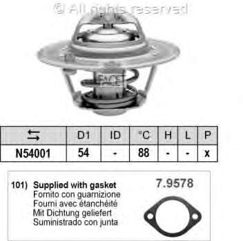 S TS T015.88T Starline termostato