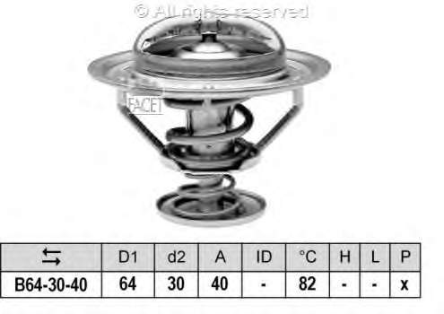 9091603100 Market (OEM) termostato