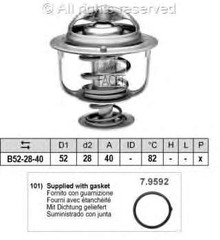 Termostato para Mazda CX-5 (KE)