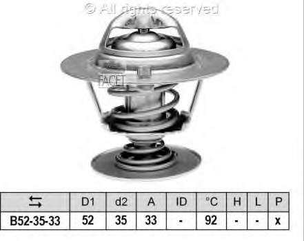 78396S Facet termostato