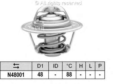 78470S Facet termostato