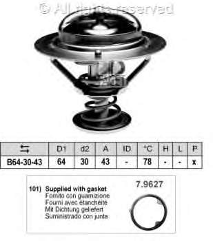 Termostato para Honda Legend (KA7)