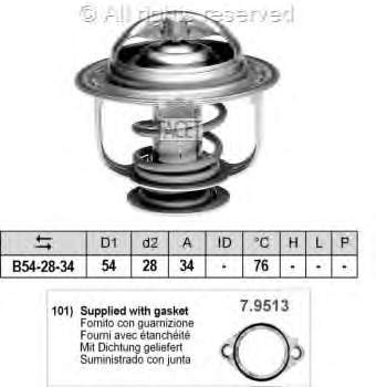 MD997222 Mitsubishi termostato