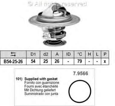 78525 Facet termostato