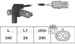 V46720060 Vemo sensor de posição (de revoluções de cambota)