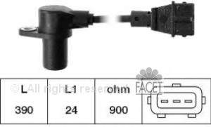 0K08A18891 Hyundai/Kia sensor de posição (de revoluções de cambota)