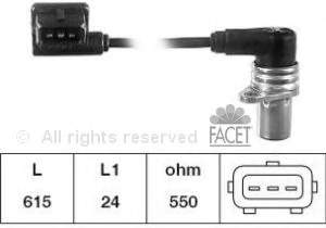 885511105 Triscan sensor de posição (de revoluções de cambota)