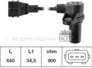 SEB425 Lucas sensor de posição (de revoluções de cambota)