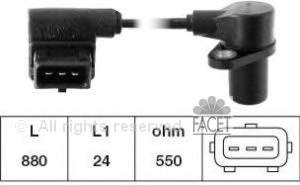 501 533 Hans Pries (Topran) sensor de posição (de revoluções de cambota)