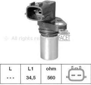 Sensor de posição (de revoluções) de cambota 46479456 Fiat/Alfa/Lancia