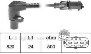 1953266 Facet sensor de posição (de revoluções de cambota)