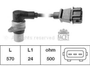 9.0273 Facet sensor de posição (de revoluções de cambota)