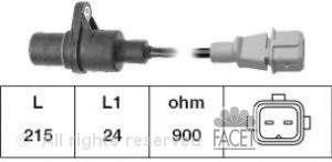 Sensor de posição (de revoluções) de cambota para Hyundai Coupe (GK)