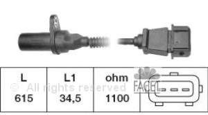 46802751 Fiat/Alfa/Lancia sensor de posição (de revoluções de cambota)