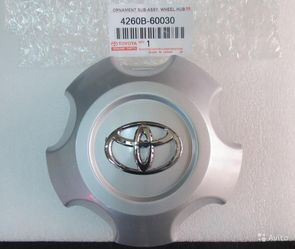Колпак колесного диска на Toyota Land Cruiser J200