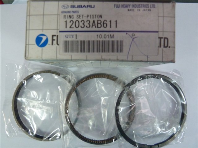 12033AB611 Subaru kit de anéis de pistão de motor, std.