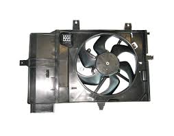 270723W2 Polcar ventilador elétrico de esfriamento montado (motor + roda de aletas)