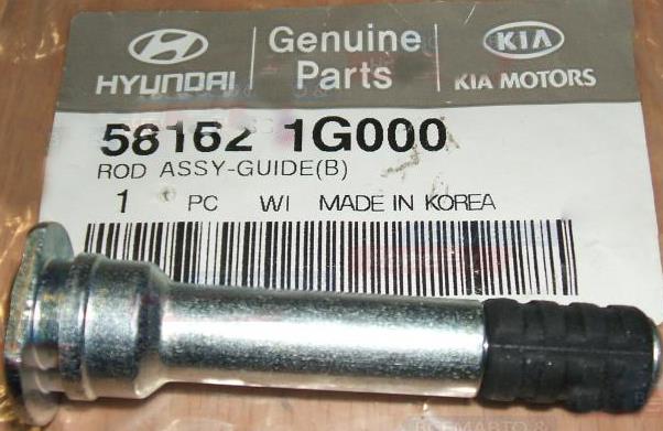 581621G000 Hyundai/Kia guia inferior de suporte dianteiro