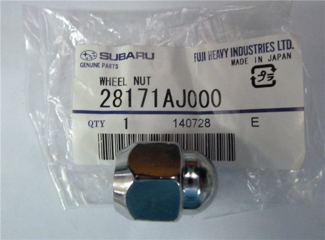 Porca de roda para Subaru Impreza (GD, GG)