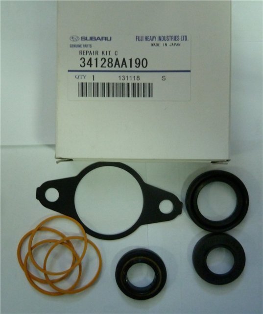 Kit de reparação da cremalheira da direção (do mecanismo), (kit de vedantes) para Subaru Forester (S10, SF)