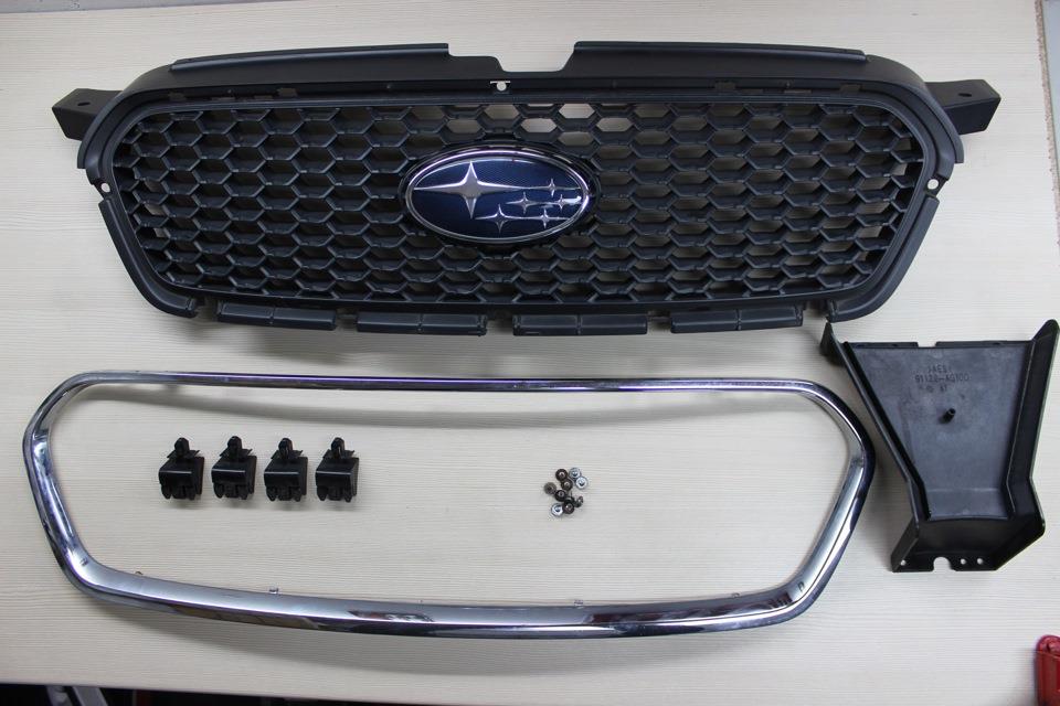 Решетка радиатора на Subaru Legacy 4 (Субару Легаси)