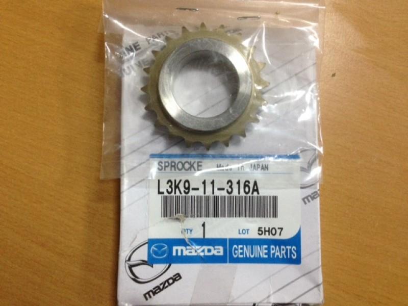 Engrenagem de cadeia da roda dentada de acionamento de cambota de motor para Mazda 3 (BK12)