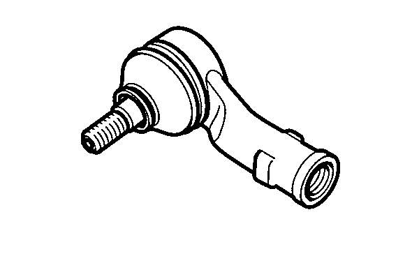 Ponta externa da barra de direção Ford Escort AAL, ABL