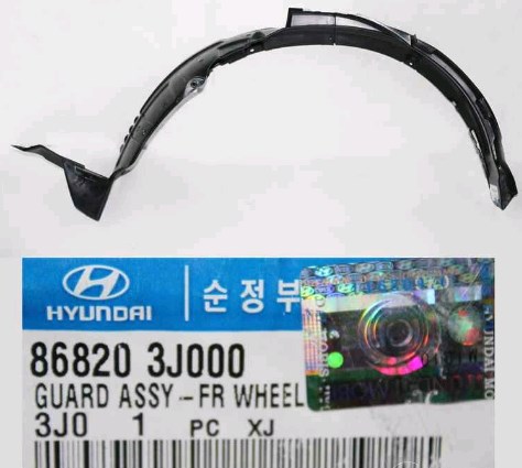 Guarda-barras direito do pára-lama dianteiro para Hyundai IX55 