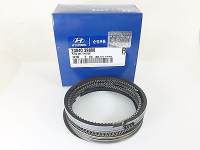 Kit de anéis de pistão de motor, 2ª reparação ( + 0,50) para Hyundai I30 (FD)