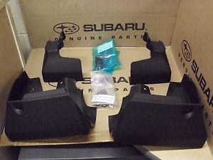 Брызговики передние+задние, комплект на Subaru Forester S13, SJ