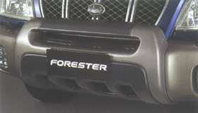 Защита передняя "кенгурятник" на Subaru Forester S10, SF
