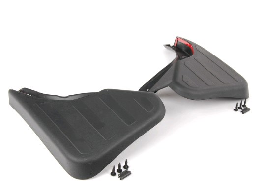 Protetores de lama traseiros, kit para Mercedes GLK (X204)