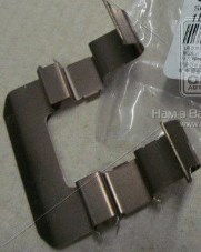 Kit de molas de fixação de sapatas de disco dianteiras 581441G000 Hyundai/Kia