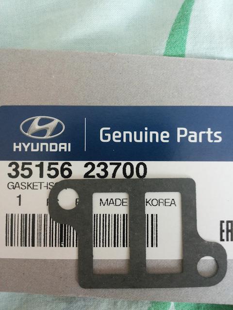 Прокладка клапана (регулятора) холостого хода на Hyundai Tucson JM