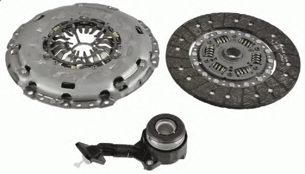 Комплект сцепления (3 части) VALEO 834585 цена, от 180.88 USD