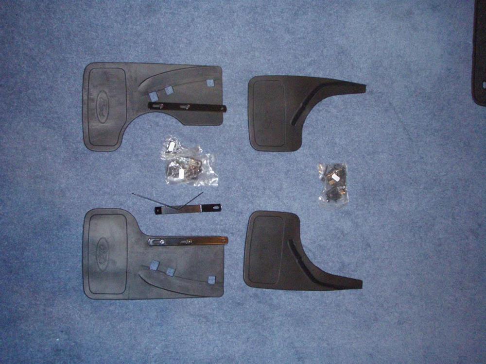 Protetores de lama traseiros, kit para Ford Sierra (GBG, GB4)