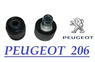 Barra longitudinal de suspensão traseira direita para Peugeot 206 (2E, K)