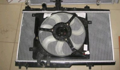 Вентилятор (крыльчатка) радиатора охлаждения на Geely Mk 