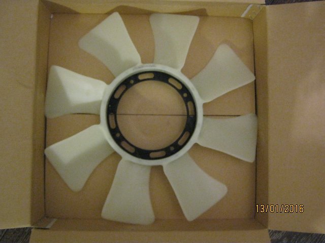 Ventilador (roda de aletas) do radiador de esfriamento para Hyundai Terracan (HP)