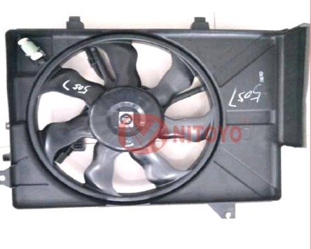 Ventilador elétrico de esfriamento montado (motor + roda de aletas) para Hyundai Getz 