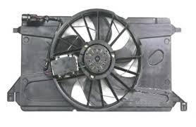 Z60115025H Mazda difusor do radiador de esfriamento, montado com motor e roda de aletas