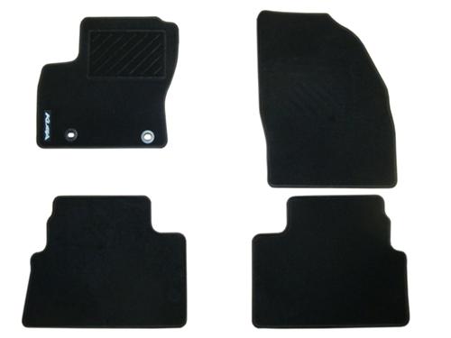 Tapetes dianteiros + traseiros, kit para Ford Ranger (ET)