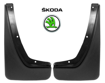 Protetores de lama traseiros, kit para Skoda Octavia (A4, 1U2)