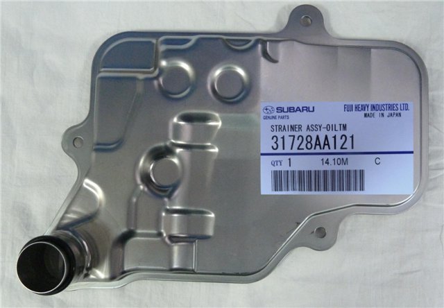 Filtro da Caixa Automática de Mudança 31728AA121 Subaru