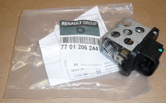 Resistor de motorzinho de ventilador de aparelho de ar condicionado para Renault Megane (LM0)