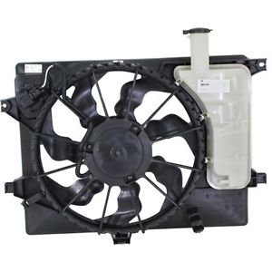 Difusor do radiador de esfriamento, montado com motor e roda de aletas para Hyundai Elantra (MD)