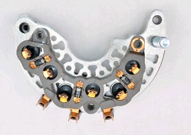 Eixo de diodos do gerador 93745586 Peugeot/Citroen