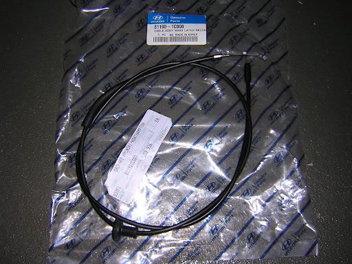 Трос открывания капота задний Hyundai/Kia 811901C000 цена, от 5.00 USD